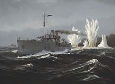 marine art nautical paintings yves berube corvette